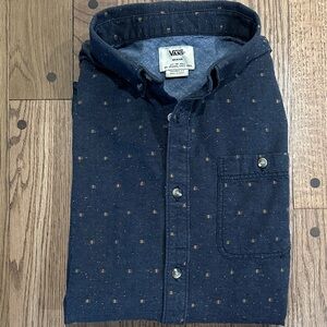 Vans Men's Dark Blue Casual Shirt